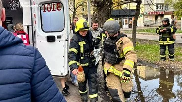 атака на Павлоград 26 жовтня_3 / © ДСНС