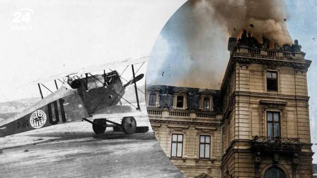 Американський літак протаранив розкішний палац у Львові: моторошна історія столітньої давнини
