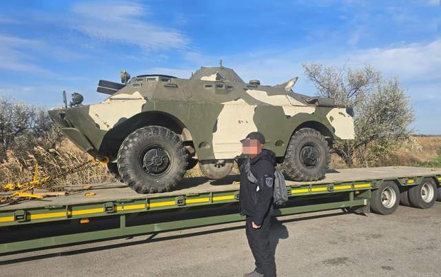 Ексзаступник командира бригади хотів продати БРДМ-2: трал уже чекав
