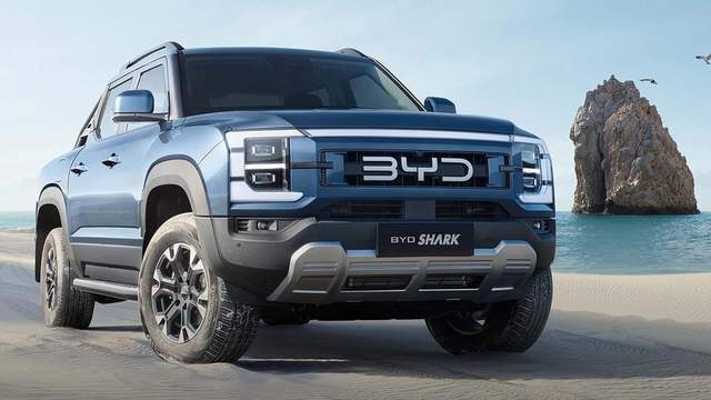 Радикальний гібрид на 436 сил: BYD виводить на європейський ринок пікап SHARK