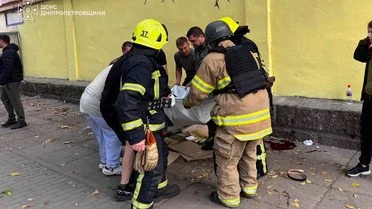 атака на Павлоград 26 жовтня_1 / © ДСНС