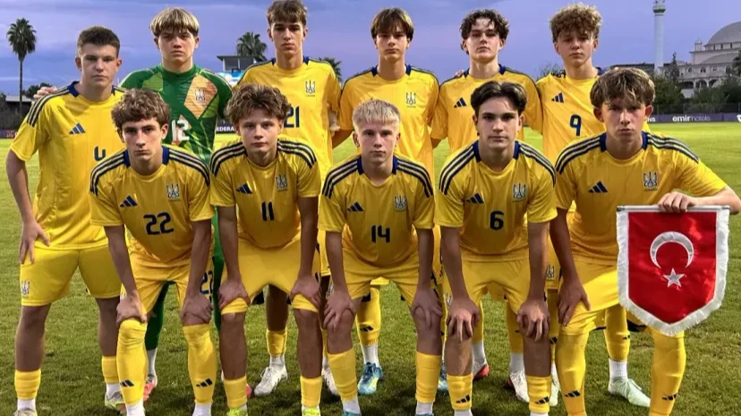 Україна U-16 перемогла Туреччину та зіграє у фіналі турніру Football Federations Cup