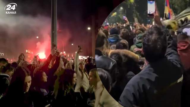 Після поразки Вучича Сербія вибухнула масовими вуличними святкуваннями