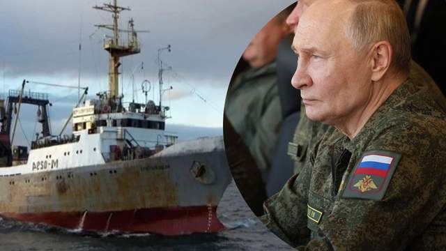 Жодної риби на палубі: судна Росії шпигують за стратегічними кораблями Британії