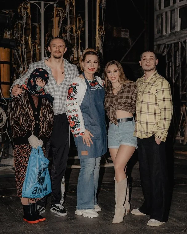 Тарас Цимбалюк та Олена Світлицька у спільних проєктах / © instagram.com/olena_svitlytska