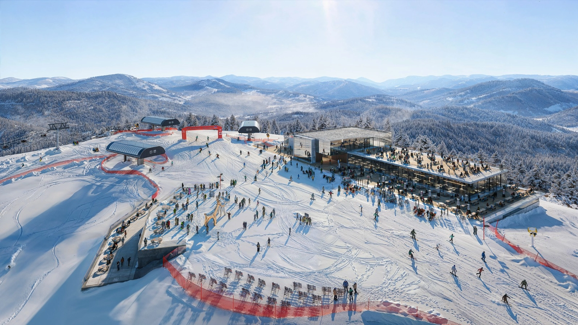 GORO розпочав будівництво Mountain Centre та відкрив кредитну лінію на €6 млн у банку "Південний"