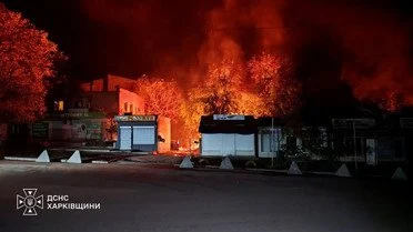 атака на Харківську область 20 жовтня_2 / © ДСНС